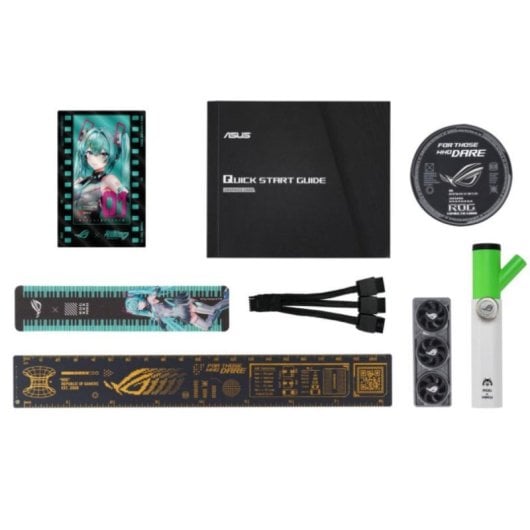 Tarjeta Gráfica ASUS ROG Astral RTX 5080 16GB GDDR7 OC Hatsune Miku Reflex 2 RTX AI DLSS4