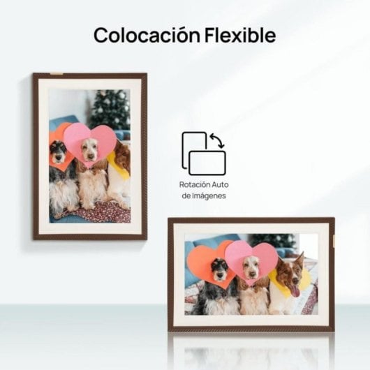 Marco de fotos digital Arzopa 10,1" IPS Táctil Wi-Fi Nube Ilimitada Multicuenta