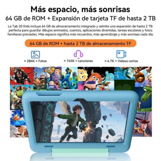 Blackview Tab 20 Kids 4gb/64gb T310 Wifi 6 Tablets,azul