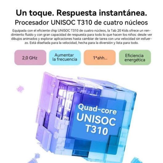 Tablet Blackview Tab 20 Kids WiFi 10,1" 4GB 64GB Azul