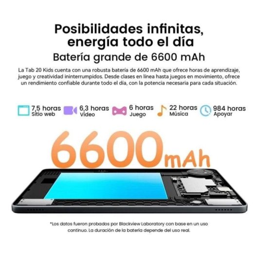 Tablet Blackview Tab 20 Kids WiFi 10,1" 4GB 64GB Violet