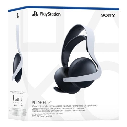 Sony PULSE 3D ELITE PS5 V2 Headset Sem Fios para PS5 Branco