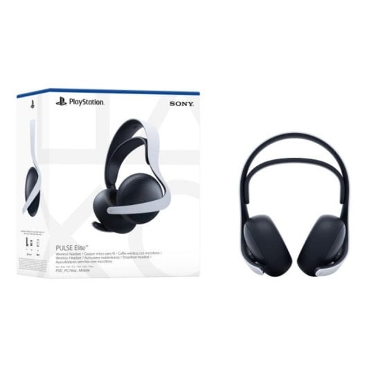Sony PULSE 3D ELITE PS5 V2 Headset Sem Fios para PS5 Branco