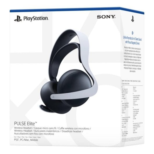 Sony PULSE 3D ELITE PS5 V2 Headset Sem Fios para PS5 Branco