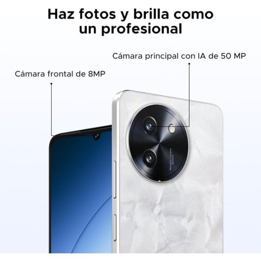 Note 59 Pro+ 5g 36/512gb 6.75" 120hz 6250mah 50mp Android 15 NFC Bianco Gratis