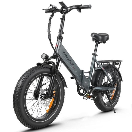 Elektrofahrrad SAMEBIKE LOTDM200-II 750W Klappbar 48V 13Ah 20x4" Fatbike Shimano 7-Gang NFC-Farbdisplay