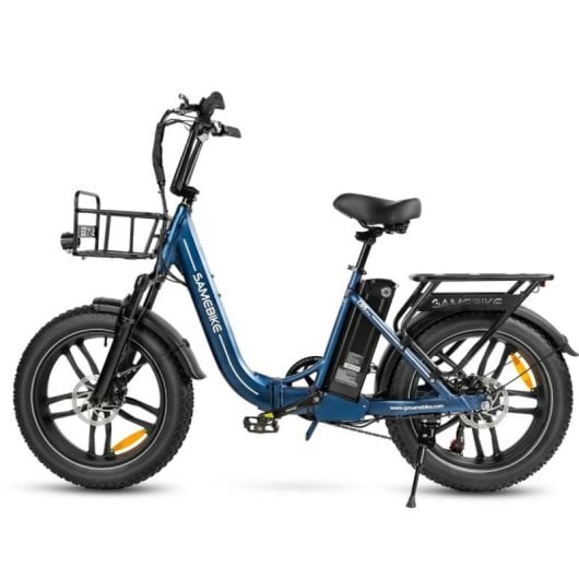 Bicicleta eléctrica SAMEBIKE C05 Pro 500 W 36V 13Ah Plegable Suspensión Doble 20x4"