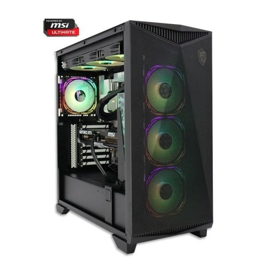 PC de bureau Ibericavip MSI PRO X870-P AMD Ryzen 7 9800X3D 64GB RAM 4TB SSD RTX 5090 32GB WiFi Windows 11 Pro