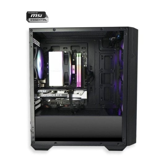 PC Sobremesa Ibericavip MSI B760M Gaming Plus Intel Core i5-12400F 32GB RAM 1TB NVMe RTX 5060 Ti ARGB WiFi