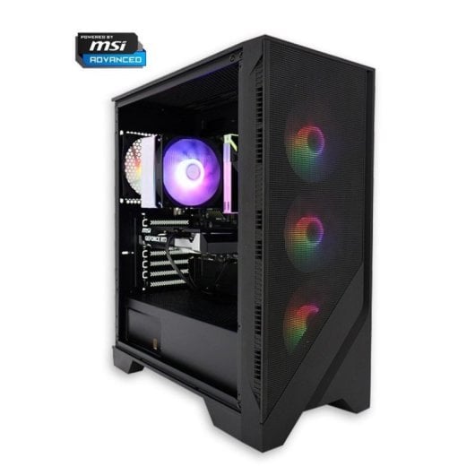 PC Sobremesa Ibericavip AMD Ryzen 5 7600X 32GB RAM 1TB SSD RX 9060 XT WiFi RGB