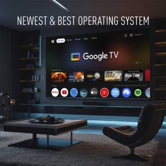 TV Blaupunkt LED 32FBG5000S 32" FHD Google TV Dolby Digital Plus Chromecast