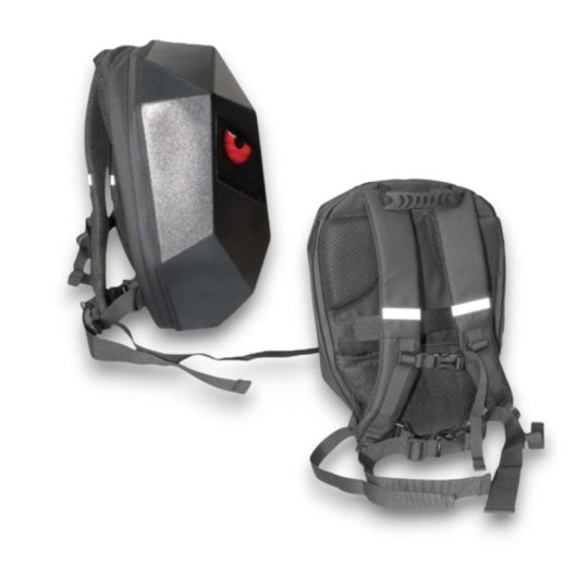 Mochila LED Rider Impermeable 18-30L Panel LED Seguridad Resistente Portátil 15,6"
