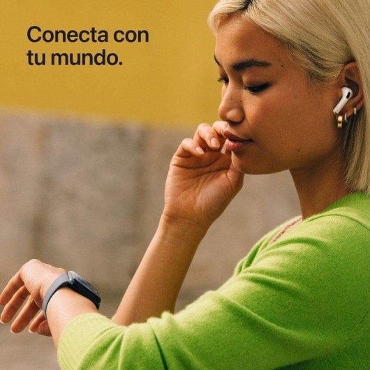 Apple Watch SE 3 GPS 40mm OLED Minuit M/L Etanche 50m Pulsomètre Suivi Sommeil Alarme SOS