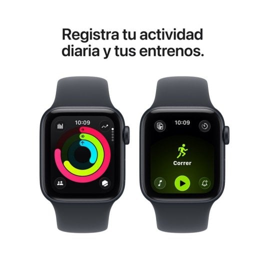 Apple Watch SE 3 GPS + Cellular 40 mm Alluminio Midnight con cinturino Midnight Sport S/M