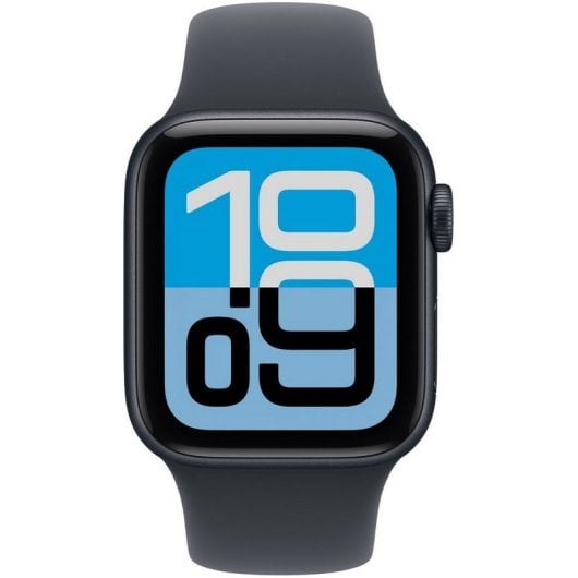 Apple Watch SE 3 GPS + Cellular 40 mm Aluminium Minuit avec Bracelet Sport Minuit M/L