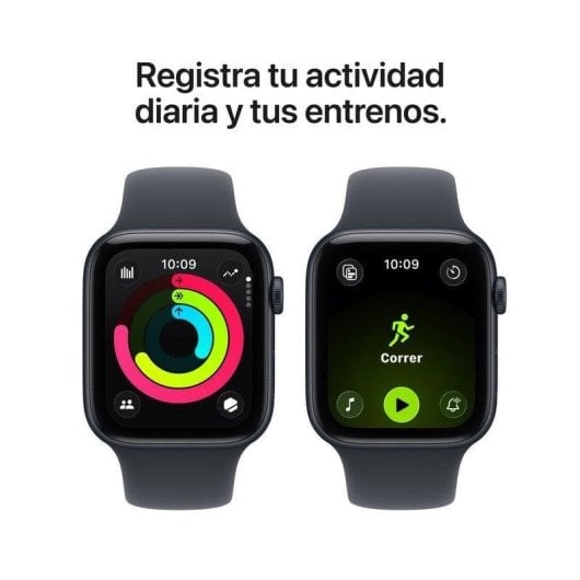 Apple Watch SE 3 GPS + Cellular 44mm OLED Midnight M/L Resistente all’acqua, Monitor Sonno, SOS