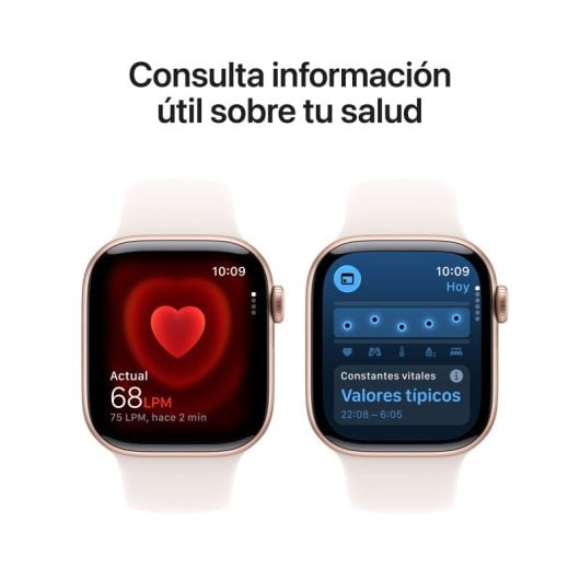 Apple Watch Series 11 GPS NFC 42mm Retina OLED Ouro Rosa S/M Resistente à Água IP6X SpO2