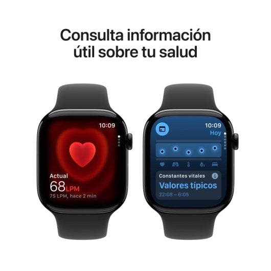 Apple Watch Series 11 GPS+Cellular 46mm Retina OLED Preto S/M IP6X SpO2 Pulso
