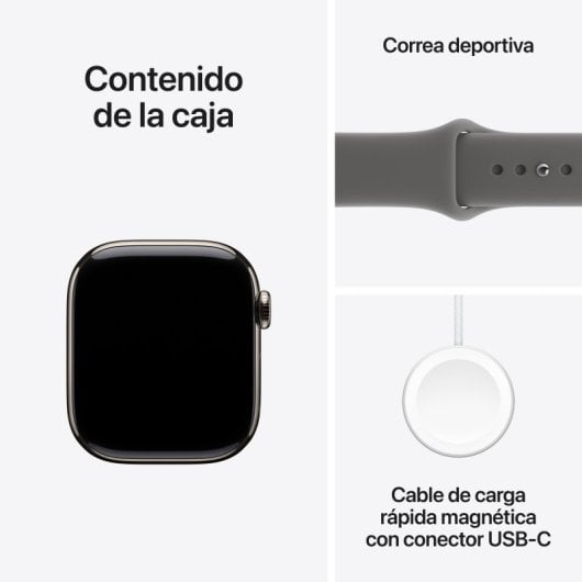 Apple Watch Series 11 5G GPS NFC 46mm Retina OLED Titânio Cinza S/M IP6X SpO2