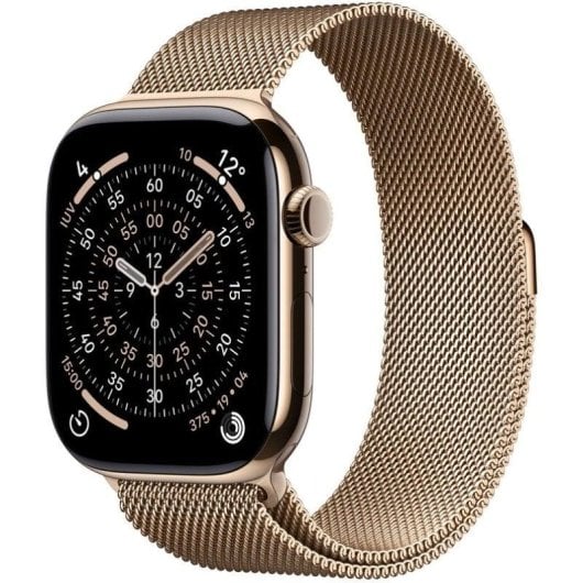 Apple Watch Series 11 GPS + Cellular 46mm Retina OLED Titânio M/L 5G Resistente à Água IP6X