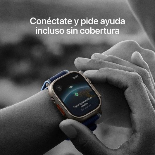 Apple Watch Ultra 3 GPS + Cellular 49mm Retina OLED Preto S 5G NFC Resistente à Água 10ATM IP6X SpO2 Pulsómetro