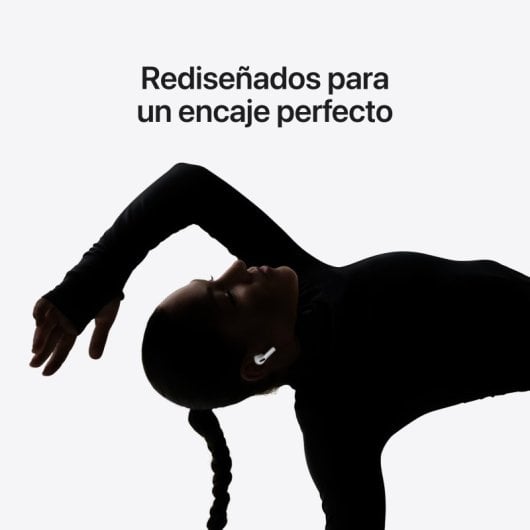 Écouteurs Apple sans fil Bluetooth avec réduction de bruit, micro et capteur cardiaque, blanc