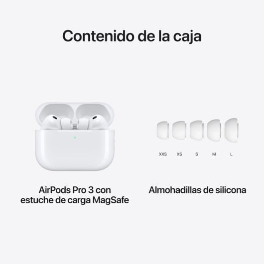 Écouteurs Apple sans fil Bluetooth avec réduction de bruit, micro et capteur cardiaque, blanc
