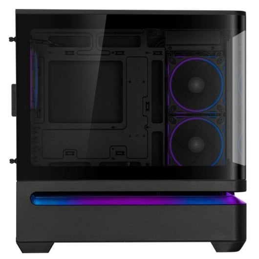 Caja Semitorre ASUS PRIME AP202 ARGB Negro Cristal Templado Micro ATX/Mini-ITX