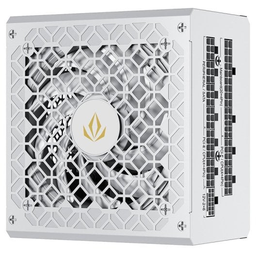 Forgeon Reactor 1000 Cybenetics Platinum ATX 3.1 PCIe 5.1 Full Modular Fuente de Alimentación Blanca