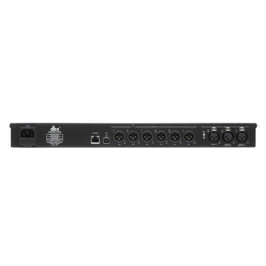 Égaliseur paramétrique dbx VENU360 XLR Rack Noir 20-20000 Hz 482,6 mm x 203,2 mm