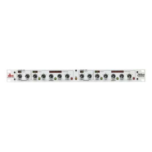 Compressore dbx 266xs Bianco 20-20000 Hz Uscita cuffie 15 W Rack 146x482,6x44,5 mm