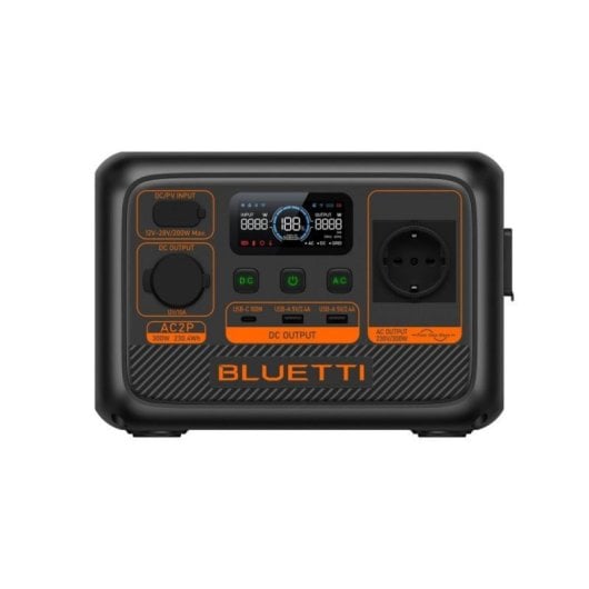 Estación de energía portátil Bluetti AC2P 230 Wh LiFePO4 carga ultra rápida 300 W
