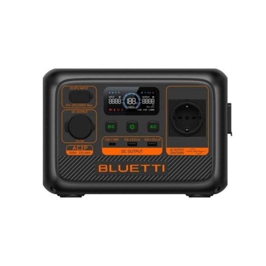 Energie-Station BLUETTI AC2P 230,4Wh 1 AC- 1 DC- 2 USB-Anschlüsse LiFePO4 Batterie LCD-Bildschirm App-Steuerung Solarladegerät-kompatibel