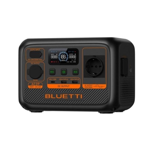 Estación de energía portátil Bluetti AC2P 230 Wh LiFePO4 carga ultra rápida 300 W