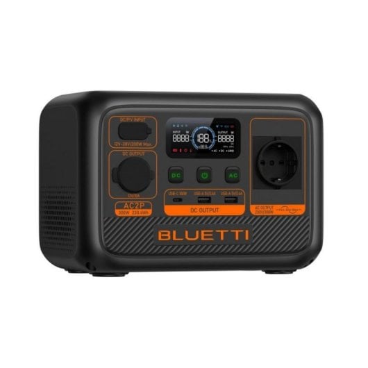 Estación de energía portátil Bluetti AC2P 230 Wh LiFePO4 carga ultra rápida 300 W