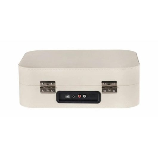 Tocadiscos Denver VPL-130 velocidades 33 1/3 45 78 RPM digitalización USB altavoces integrados