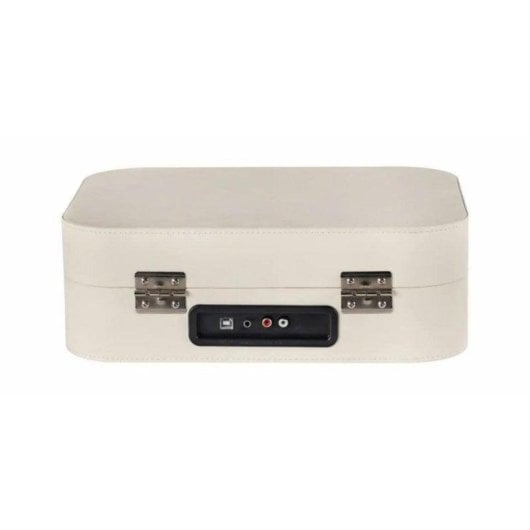 Tocadiscos Denver VPL-130 2W RMS USB AUX Tracción Correa Vinilo Digitalización