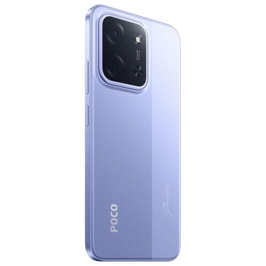 POCO C85 6 Go 128 Go 6,9 pouces 120 Hz Double SIM 4G 6 000 mAh 33 W 50 MP IP64 Android 15 Violet