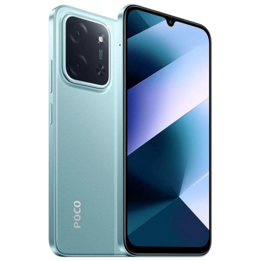 POCO C85 6 Go 128 Go 6,9 pouces 120 Hz Double SIM 4G 6 000 mAh 33 W 50 MP IP64 Android 15 Vert