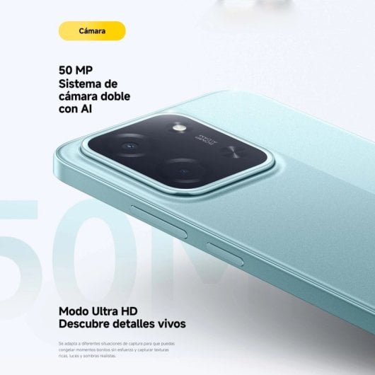 POCO C85 8GB 256GB 6.9" 120Hz Dual SIM 4G 6000mAh 33W 50MP IP64 Android 15 Nero