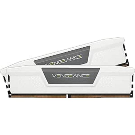Memoria RAM Corsair Vengeance 32GB 2x16GB DDR5 6400MHz CL32 AMD EXPO Intel XMP Blanco