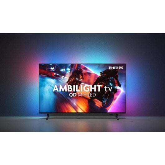 Philips Ambilight QD MiniLED 65" 65MLED920 4K Smart TV Titan OS + Philips TAB5309 Barra de Sonido