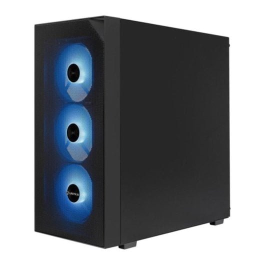UNYKAch Revelat Mesh Compact Edition ATX, Noir, 4 x 120 mm ARGB, Verre Trempé
