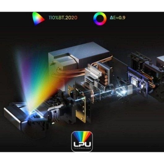 Proiettore Hisense PT1 4K UHD 2500 Lumen 150" Laser DLP Smart TV Tiro Ultracorto