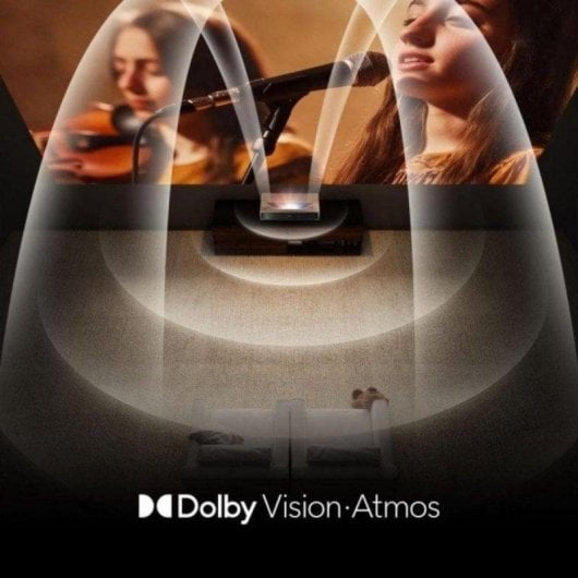 Proiettore Hisense PT1 4K UHD 2500 Lumen 150" Laser DLP Smart TV Tiro Ultracorto