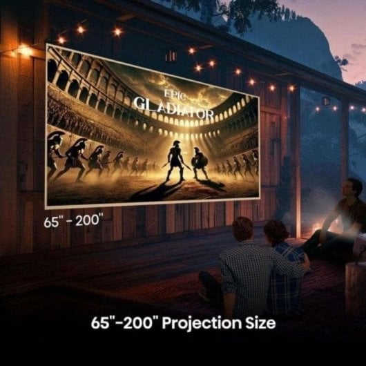 Projecteur Hisense M2 Pro 4K UHD 1300 Lumens 200" Laser DLP Smart Dolby Vision