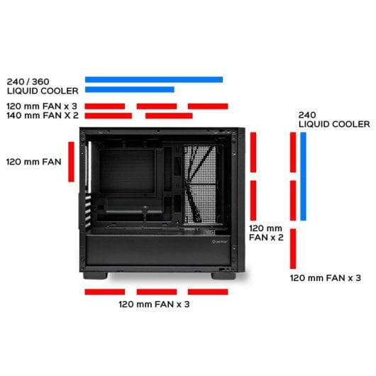 Unykach Caja Micro Atx Revelat Mesh Edge