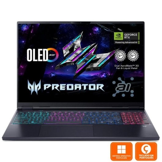Acer Predator Helios Neo 16S AI Intel Core Ultra 9 275HX/32GB/1TB SSD/RTX 5070 Ti/16" (PT)