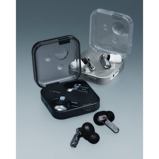 Nothing Ear (3) Auriculares Bluetooth com Cancelamento Ativo de Ruido Pretos