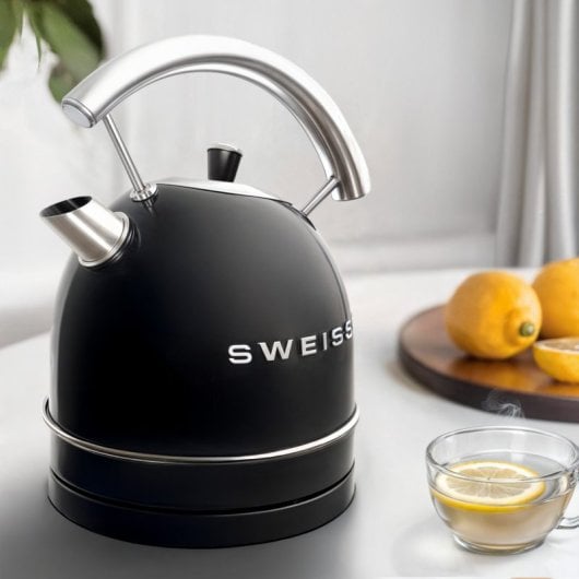 Hervidor Eléctrico Ktl9 Sweiss, Negro